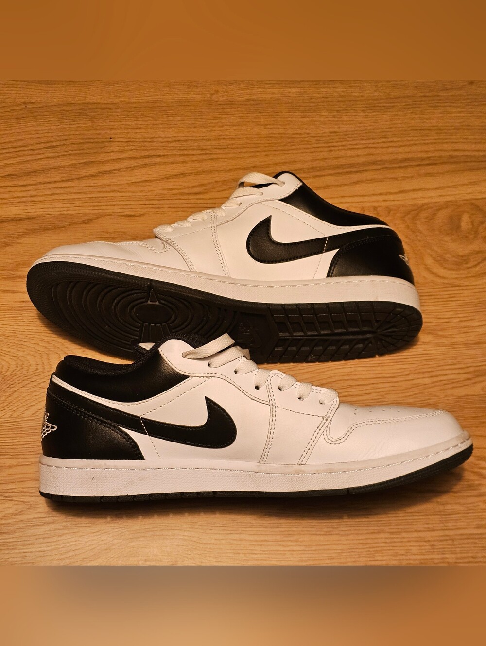 Air Jordans Nike Black White Panda Low Sneakers Shoes Size 11 Mens